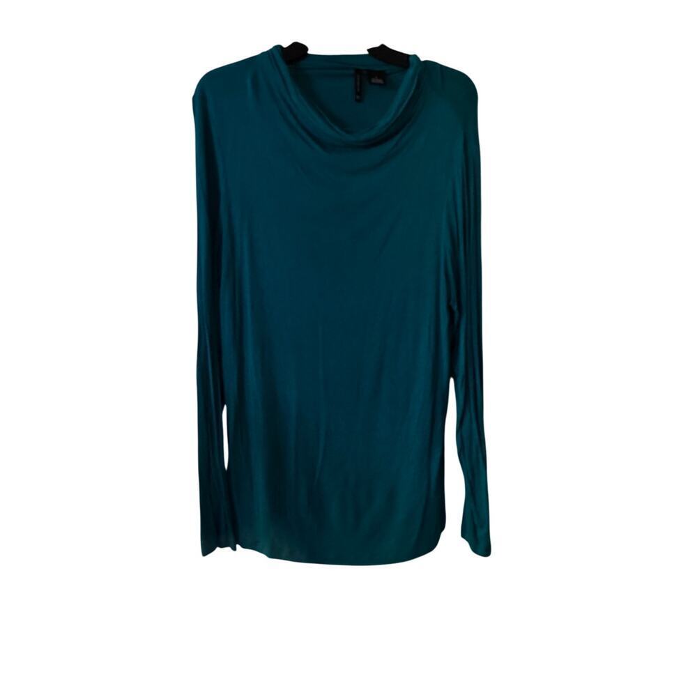 New York & Company Long Sleeve‎ Women's Size Large Teal